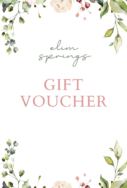 Elim Springs - Gift Voucher